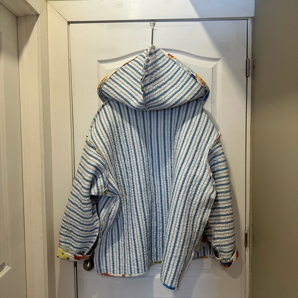 Handmade Colorful Quilted Women's Jacket - Picture 11 of 11